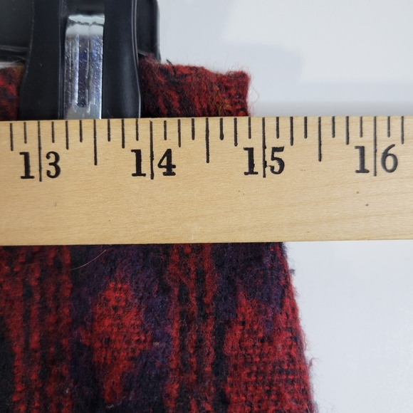 Gabriella's (vintage I think) Long Wrap skirt Made in USA Hook/loop size Med - Picture 6 of 11